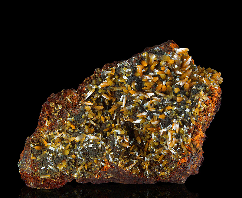 Wulfenite - Ojuela Mine, Mapimi, Durango, Mexico