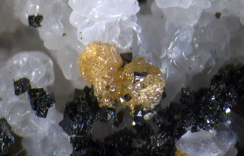 Humite, Spinel, Sodalite - Mt Somma, Campania, Italy