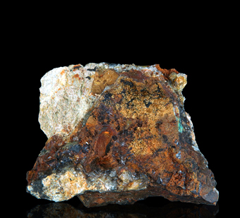 Arseniosiderite - Punta Corna, Usseglio, Piedmont, Italy