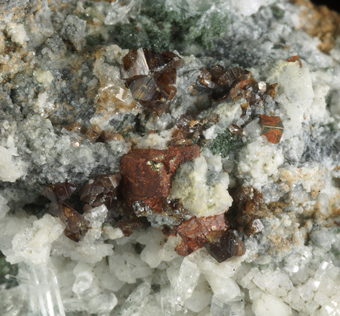 Anatase, Pyrite, Quartz - Formazza Valley, Verbano-Cusio-Ossola, Piedmont, Italy