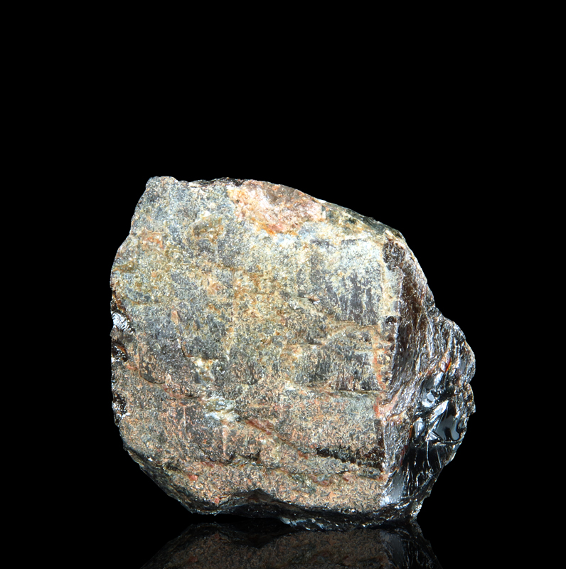 Aeschinite-(Y) (TL) - Urstad Feldspar mine, Hidra, Flekkefjord, ,Vest-Agder, Norway