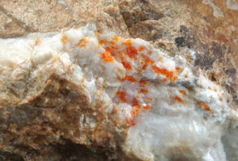 Tiragalloite - Gambatesa Mine, Graveglia Valley, Italy