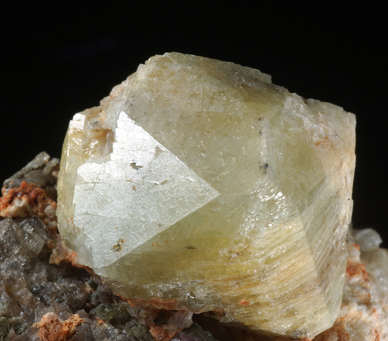Rhodizite - Betafo district, Vakinankaratra, Antananarivo, Madagascar