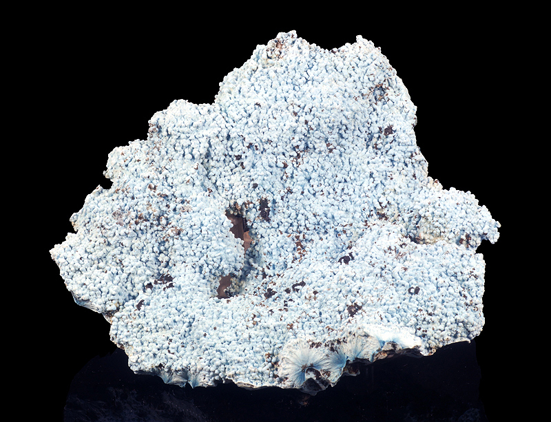 Plancheite and Unknown - Tantara mine, Shinkolobwe, Haut Katanga, Democratic Rep. of Congo