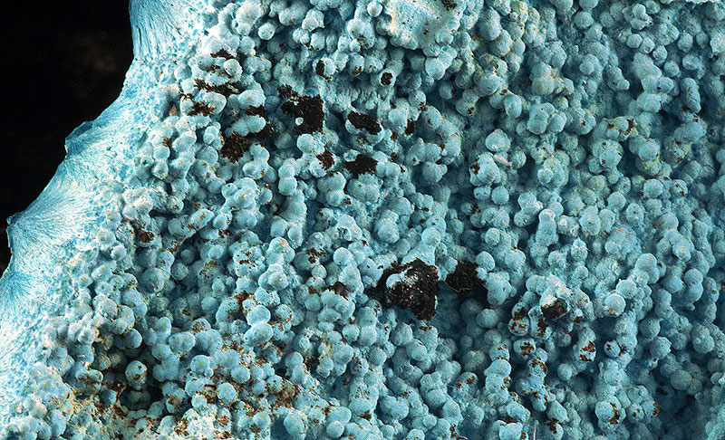 Plancheite and Unknown - Tantara mine, Shinkolobwe, Haut Katanga, Democratic Rep. of Congo