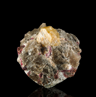 Rhodizite - Antsongombato gem mine, Betafo district, Antananarivo, Madagascar