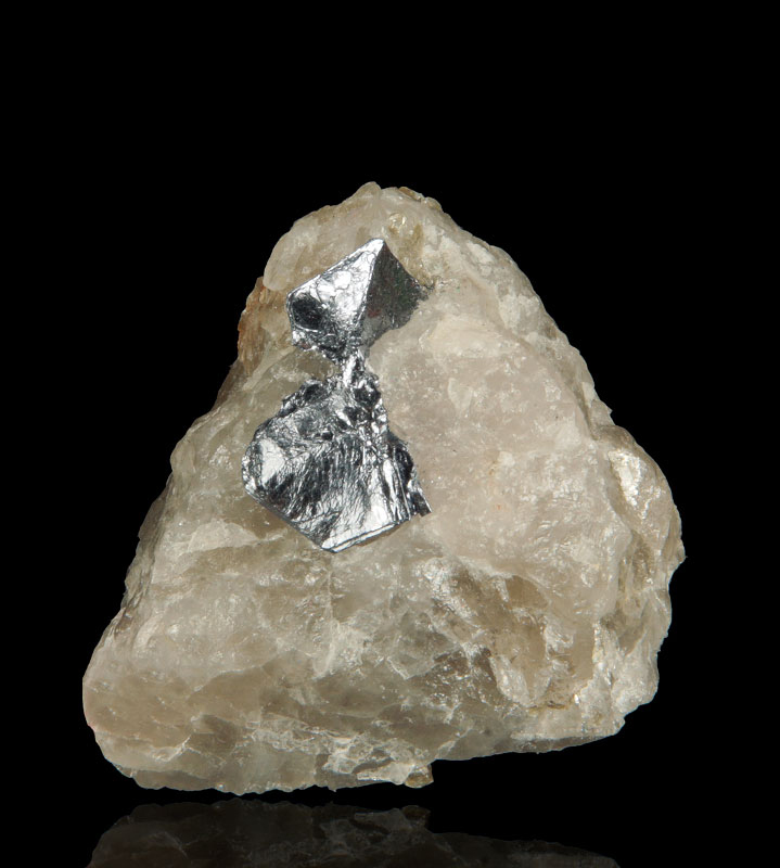 Molybdenite - Moly Hill mine, La Motte, Quebec, Canada