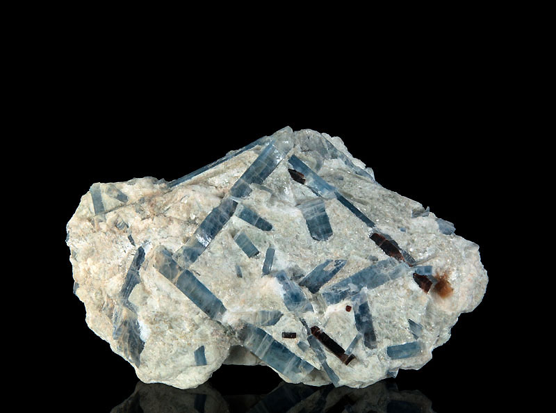 Kyanite, Staurolite - Pizzo Forno, Tessin, Switzerland