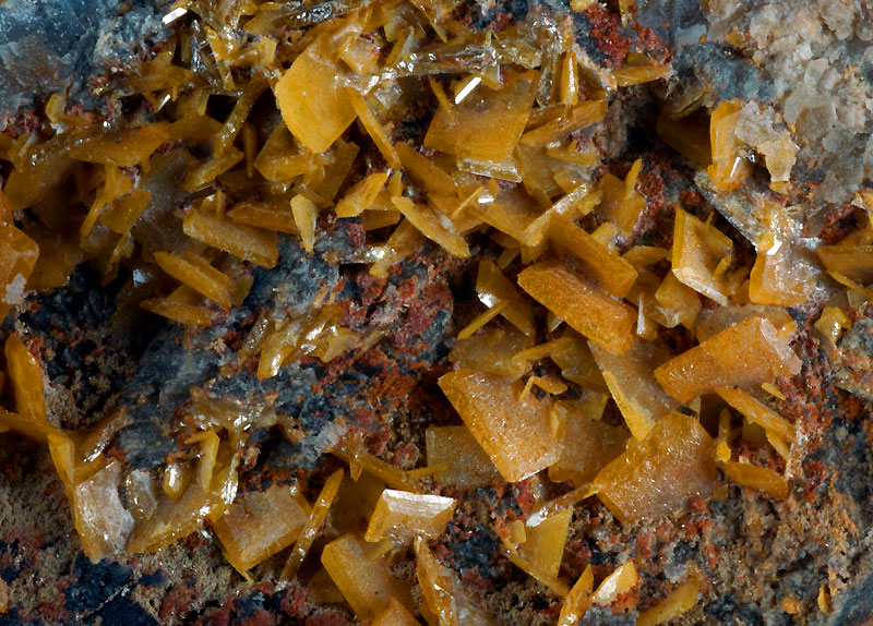 Wulfenite, 