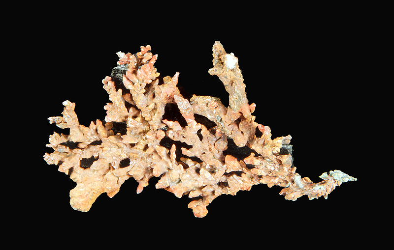 Copper (native)-  Oumjrane mining area, Tinghir, Dr�a-Tafilalet, Morocco