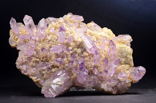 Amethyst - Capurru Quarry, by Osilo, Province of Sassari, Sardinia - Italy