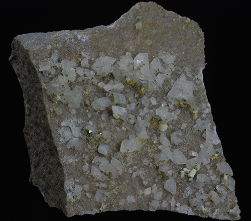 Augelite, quartz and pyrite - Machacamarca mine - Machacamarca - Machacamarca Distr. - Cornelio Saavedra prov. - Potos� Deptm. - Bolivia