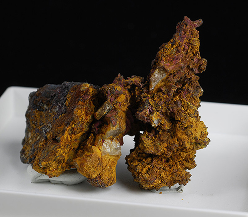 Chalcotrichite (var. of cuprite) - Libiola mine� Sestri Levante - Genoa prov. - Liguria - Italy