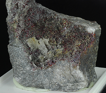 Proustite - Bouismas Mine - Bouismas - Bou Azer distr. - Tazenakht - Ouarzazate prov. - Souss-Massa-Dra� Region - Morocco