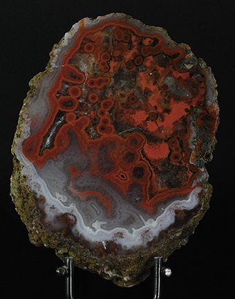 Agate (var. of quartz) � Agouim - Amerzgane Cercle � Dr�a-Tafilalet Region - Morocco