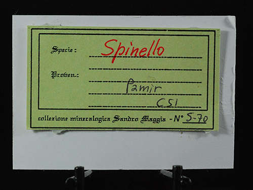 Spinel - Pamir - Tajikistan