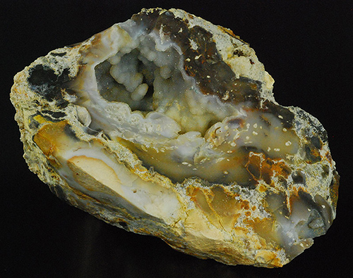 Multicolored chalcedony - Monterufoli - Pomarance - Pisa prov. - Tuscany - Italy