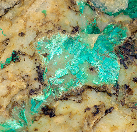 Tyrolite - Gro�kogel, St Gertraudi, Brixlegg, Kufstein District, Tyrol, Austria