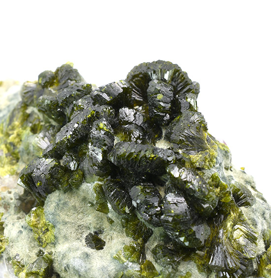 Epidote - Imilchil, Er Rachidia Province, Mekn�s-Tafilalet Region, Morocco