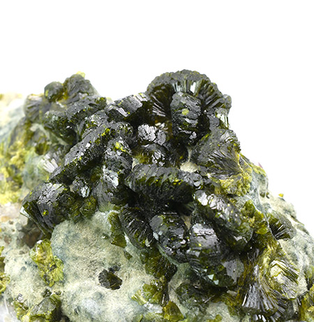 Epidote - Imilchil, Er Rachidia Province, Mekn�s-Tafilalet Region, Morocco