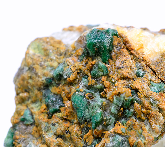 Lawsonite var. Chromian Lawsonite - Cape Marmari - Grammata Bay - Syros Island - Cyclade Island - Kykl�des Pref. - Aegean Islands deptm. -  Greece