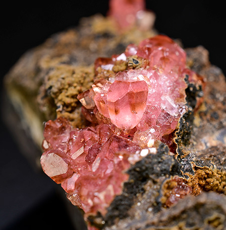 Rhodochrosite - Uchucchacua mine - Oyon - Lima Deptm. - Peru