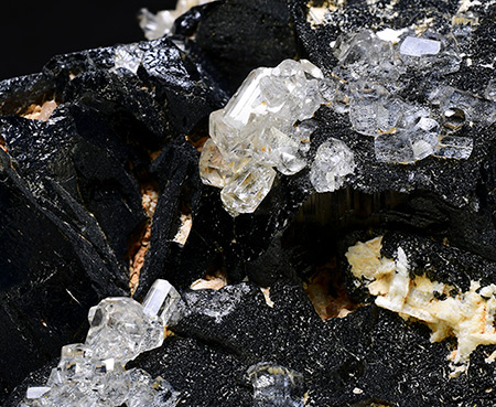 Phenakite on Dravite - Anjanabonoina pegmatites, Betafo District, Antananarivo Province, Madagascar