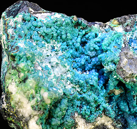 Cornwallite - La Atalaya prospect, Pastrana, Mazarr�n, Murcia, Spain