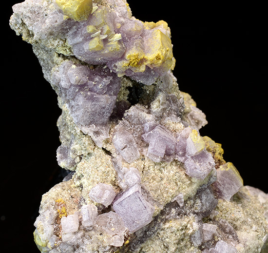 Coquimbite  - Dexter No. 7 Mine, Calf Mesa, San Rafael Mining District, Emery Co., Utah, USA