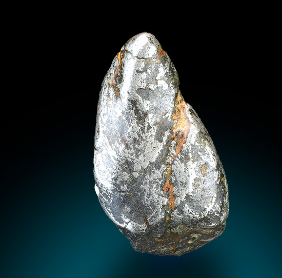 Awaruite (Josephinite) - Josephine Creek placers, Josephine Creek Mining District, Josephine County, Oregon, USA
