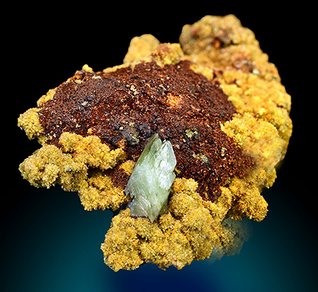 Ludlamite - Huanuni mine, Huanuni, Dalence Province, Oruro Department, Bolivia